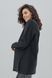 Тепла чорна туніка для вагітних з боковим розрізом для вагітних та годуючих TN-43.011 фото 8