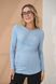 Теплий джемпер для вагітних та годуючих блакитного кольору BL-35.021 фото 2