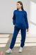 Синій теплий спортивний костюм на зиму для вагітних та годуючих ST-42.011 фото 2