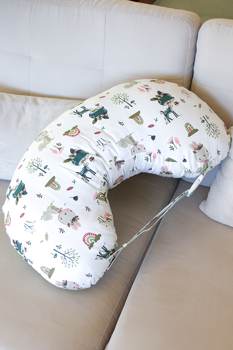 Наволочка для годування, оленята на бiлому photo №2