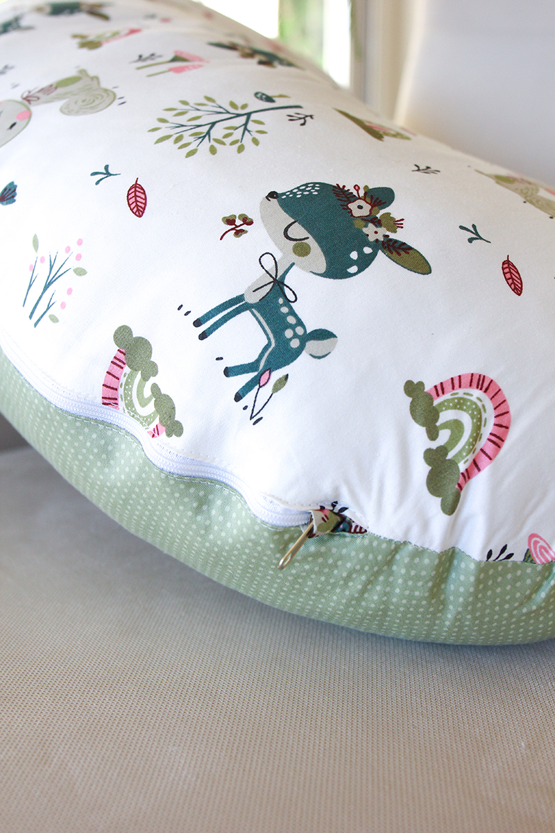 Наволочка для годування, оленята на бiлому photo №5